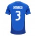 Maillot de foot Italie Federico Dimarco #3 Domicile vêtements Europe 2024 Manches Courtes